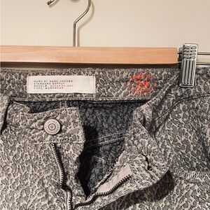 Marc by Marc Jacobs leopard print skinny pants